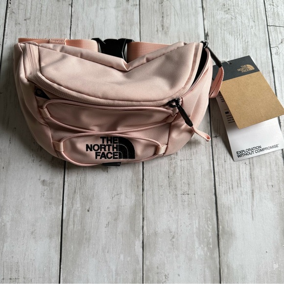 NEW WITH TAGS THE NORTH FACE JESTER LUM BAR PINK BELT BAG FANNY PACK - Picture 1 of 8